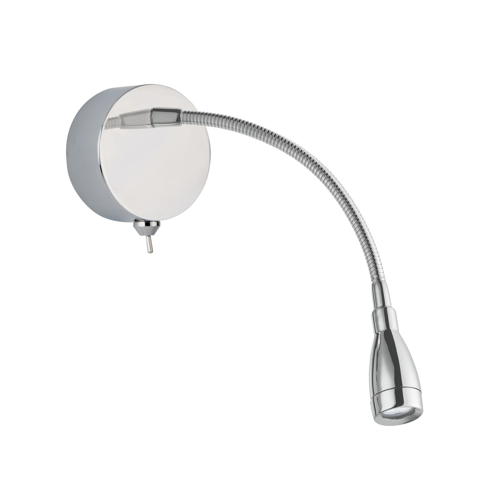 Adjustable Riser Led Wall 9917CC Flexi Wall Led Adjustable Wall Light - Led Reading Light ...