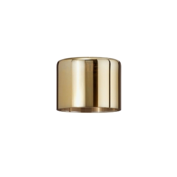 Isabel 150x110mm Short Cylinder (C) Glass Shade in a Gold Finish